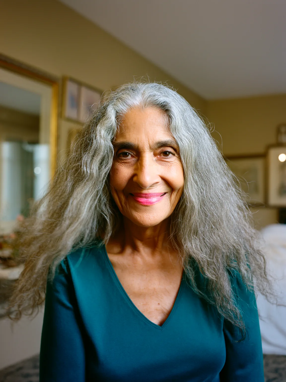 Natural Long Waves in Silver Gray